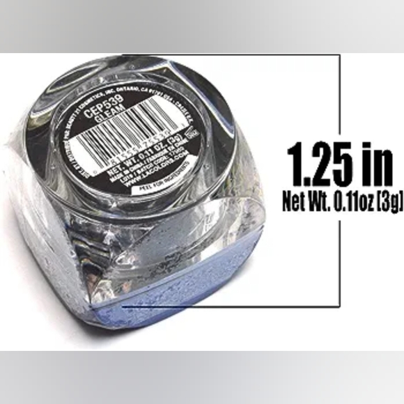 L.A. Colors - Iced Pigment Powder (Gleam), 0.11 oz and Sneaky Furless Eyeshadow - Picture 4 of 8